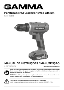 Manual Gamma G12102/BR Berbequim