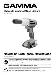 Manual Gamma G12201/BR Chave de impacto