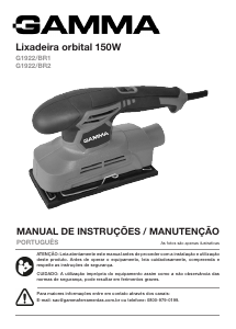 Manual Gamma G1922/BR2 Lixadeira vibratória