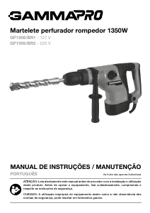 Manual Gamma GP1958/BR1 Martelo perfurador