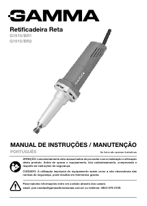 Manual Gamma G1915/BR1 Retificadora direita