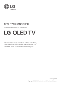 Bedienungsanleitung LG OLED77GX9LA OLED fernseher