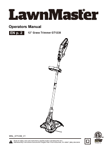 Handleiding LawnMaster GT1238 Grastrimmer