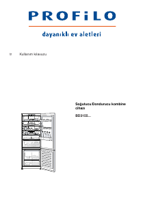 Kullanım kılavuzu Profilo BD3155WFVN Donduruculu buzdolabı