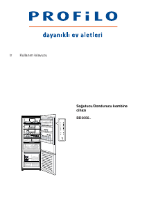 Kullanım kılavuzu Profilo BD3056IECN Donduruculu buzdolabı