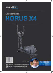 Manual Skandika SF-1640 Horus X4 Cross Trainer