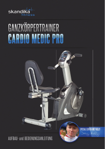 Bedienungsanleitung Skandika SF-1130 Cardio Medic Pro Heimtrainer