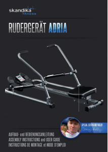 Manual Skandika SF-1720 Adria Rowing Machine
