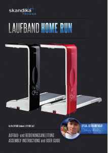 Handleiding Skandika SF-1500 Home Run Loopband