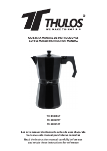 Manual de uso Thulos TH-BKCI06T Máquina de café