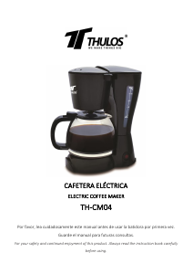 Manual de uso Thulos TH-CM04 Máquina de café