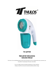 Manual Thulos TH-QP709 Fabric Shaver