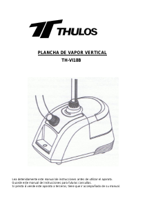 Manual de uso Thulos TH-VI18B Vaporizador de prendas