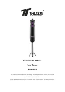 Manual de uso Thulos TH-BM514 Batidora de mano