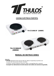 Manual Thulos TH-CE2000/2P Hob