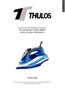 Manual de uso Thulos TH-PV3000 Plancha