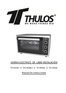 Handleiding Thulos TH-HE50L Oven
