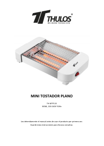 Manual Thulos TH-MTP115 Toaster