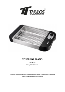 Manual Thulos TH-TP101 Toaster