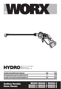 Manual Worx WG620.4 Pressure Washer