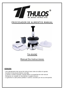 Manual Thulos TH-KA042 Food Processor