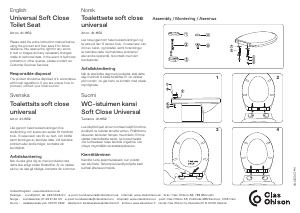 Handleiding Clas Ohlson 41-1652 WC-bril