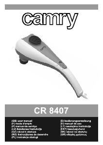 Manual Camry CR 8407 Massage Device