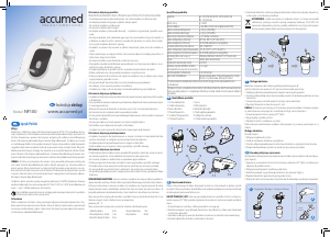 Instrukcja Accumed NF100 Inhalator