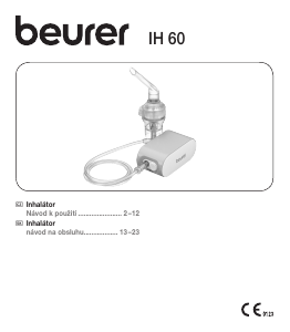 Návod Beurer IH 60 Inhalátor