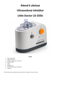 Manuál Little Doctor LD-250U Inhalátor