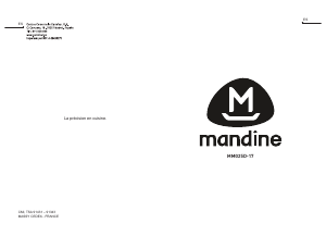 Manual de uso Mandine MMG25D-17 Microondas