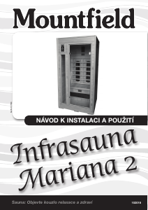 Manuál Mountfield Mariana 2 Sauna