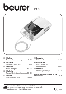 Manual Beurer IH 21 Inhaler