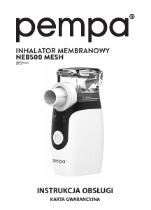 Instrukcja Pempa NEB500 Mesh Inhalator