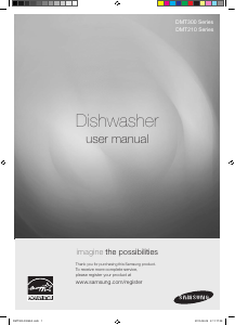 Manual Samsung DMT300RFS Dishwasher