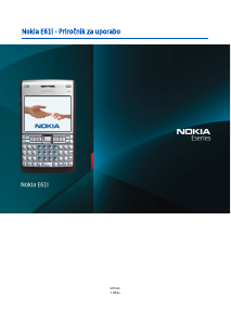 Priročnik Nokia E61i Mobilni telefon
