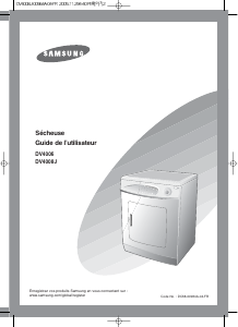 Mode d’emploi Samsung DV4008J Sèche-linge