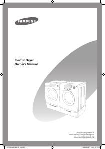 Manual Samsung DV306LEW Dryer