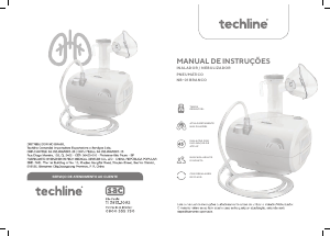 Manual Techline NB-01 Inalador