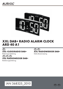 Handleiding Auriol IAN 368325 Wekkerradio