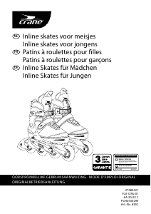 Handleiding Crane AA 20/22 C Inline skates