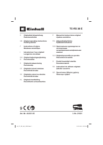 Manual Einhell TC-RS 38 E Şlefuitor cu excentric