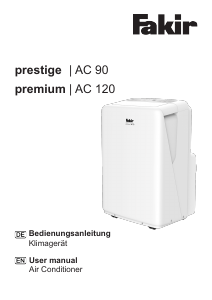 Bedienungsanleitung Fakir AC 90 Prestige Klimagerät