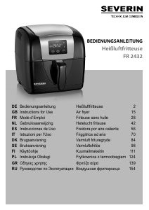 Instrukcja Severin FR 2432 Frytkownica