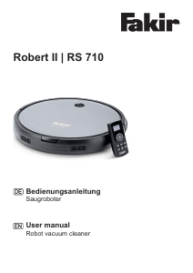 Bedienungsanleitung Fakir RS 710 Robert II Staubsauger