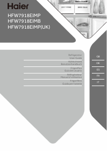 Handleiding Haier HFW7918EIMP Koel-vries combinatie