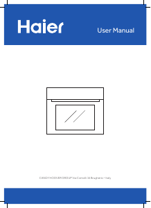 Manual Haier HWO45NB6T0B2 Microwave