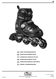 Manual de uso Hudora 37330-37 Patines en línea