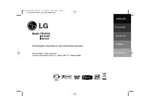 Manual LG FB-D163X Stereo-set