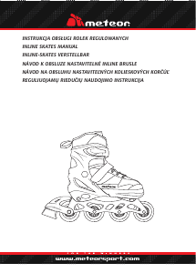 Handleiding Meteor Rox Inline skates